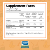 Kids Vitamin AD&K 90 Softgels