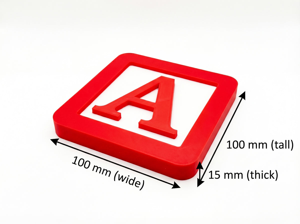 Custom Alphabet Tiles (SMALL) – KIDDIVIT