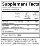 Baby Calcium 4 FL OZ