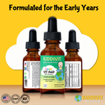Kiddivit Baby Vitamin A&D liquid drops was formulated for the early years. (Espanol) Las gotas líquidas Kiddivit Baby Vitamina A&D fueron formuladas para los primeros años.